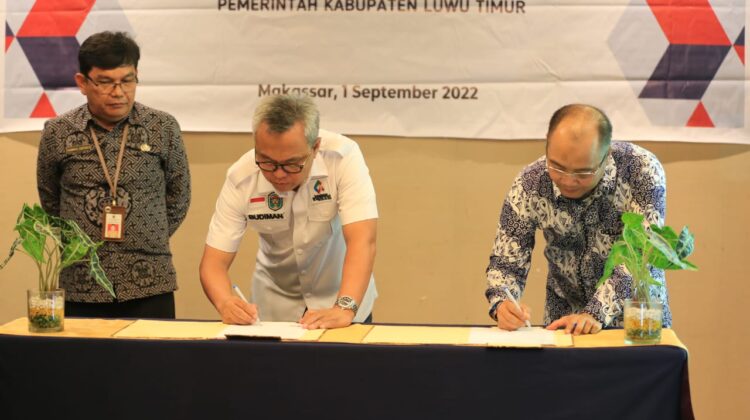 Bupati Budiman Tandatangani MoU Dengan PT. Telkom Indonesia