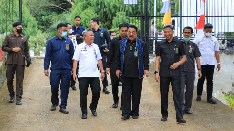 Bupati Budiman Sambut Kedatangan Ketua Pengadilan Tinggi Makassar