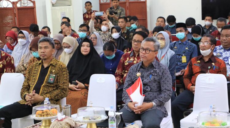Bupati Lutim Bersama Kepala OPD Ikuti Seminar Pemberantasan Tindak Pidana Korupsi