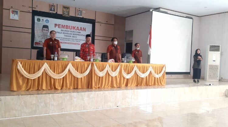Dinas Dikbud Lutim Gelar Lomba Guru dan Kepala Sekolah Berprestasi