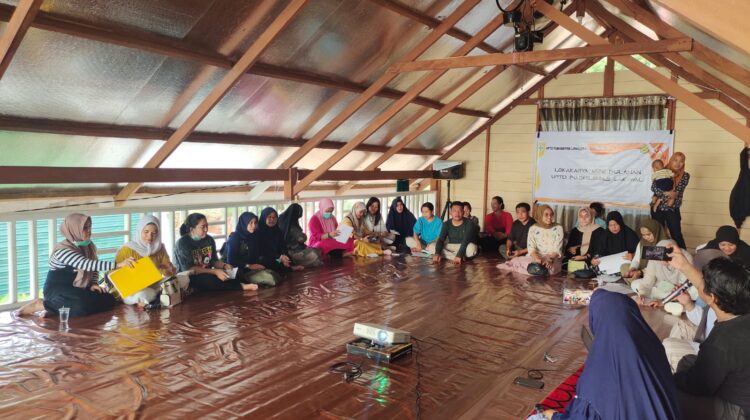 Evaluasi Kinerja, UPTD PKM Lakawali Gelar Lokmin