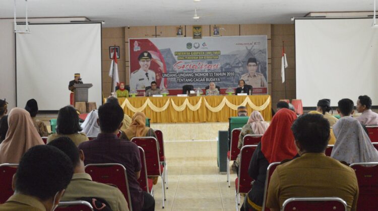 Disdikbud Luwu Timur Gelar Sosialisasi UU Cagar Budaya