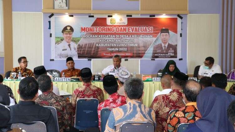 Bupati Budiman Berharap Tidak Ada Kepala Desa Bermasalah Dengan Dana BKK