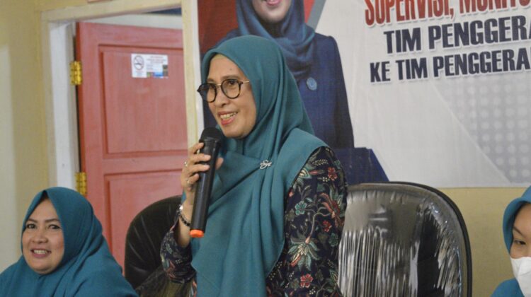 SMEP Empat Desa di Wasuponda, Sufriaty Budiman Imbau TP PKK Desa Aktifkan Dasawisma