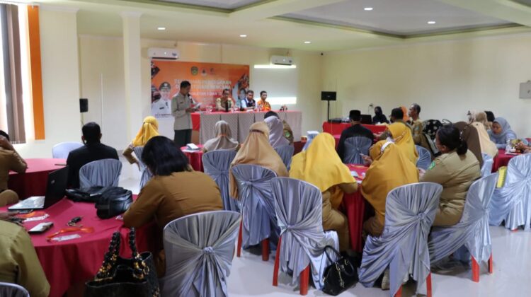 BPBD Lutim Gelar Pelatihan Pencegahan dan Mitigasi Bencana Bagi Sekolah