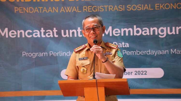 Dukung Regsosek, Sekda Lutim Harapkan Aparat Pemerintah Berikan Data akurat