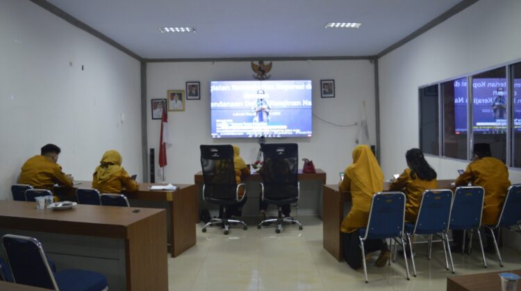 Dekranasda Kabupaten Luwu Timur Ikut Rakernas Dekranas 2022 Secara Virtual