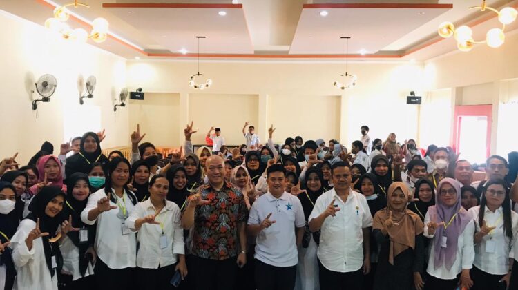 Kepala DPK Lutim Buka Roadshow Pengembangan Gemar Membaca Tahun 2022