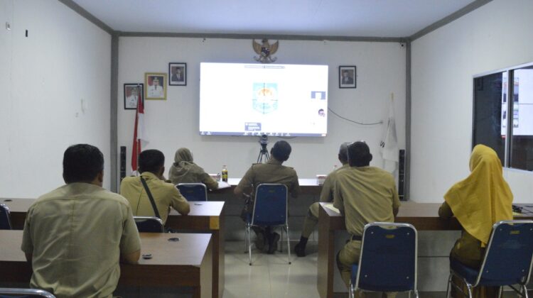 Pemkab Luwu Timur Ikuti Sosialisasi Penyusunan RAD PG Secara Virtual