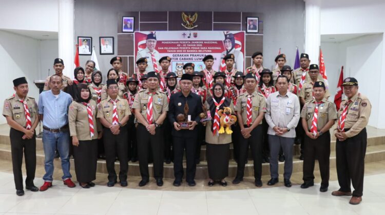 Budiman Terima Peserta Jamnas Sekaligus Lepas Kontingen Peran Saka Tingkat Nasional