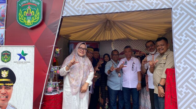 Bupati Luwu Timur Hadiri Festival Aksara Lontaraq 2022 di Makassar