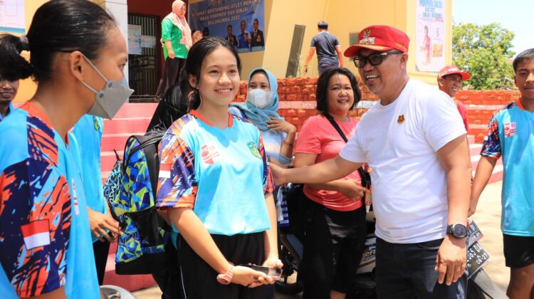 Bupati Budiman Semangati Atlet Lutim Pada Porprov 2022