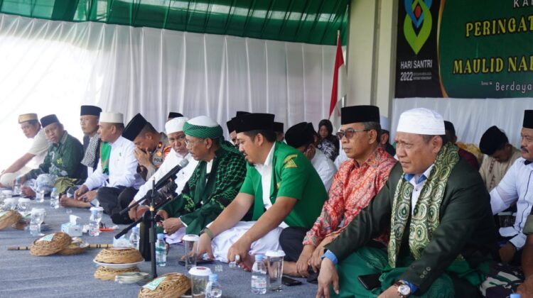 Bupati Budiman Apresiasi GP Ansor Laksanakan Peringatan Maulid Nabi