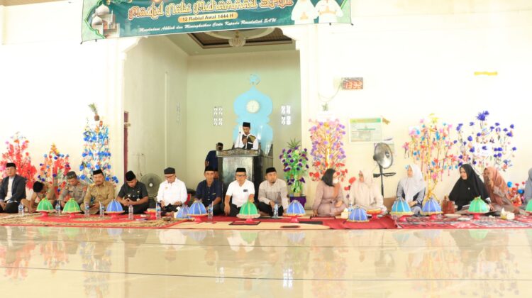 Bupati Luwu Timur Hadiri Maulid Nabi Muhammad SAW di Desa Solo Angkona
