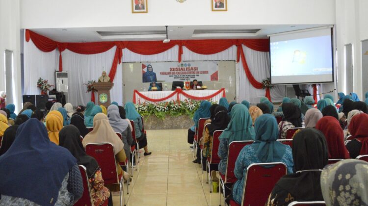 TP PKK Lutim Gelar Sosialisasi Pencegahan Stunting dan Gizi Buruk