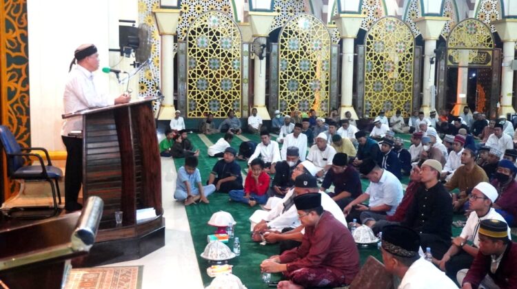 Bupati Budiman Hadiri Peringatan Maulid Nabi di Masjid Al-Ikhwan Sorowako