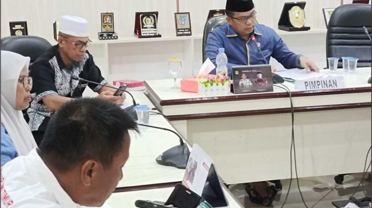 Rapat Dengar Pendapat (RDP) DPRD Luwu Timur