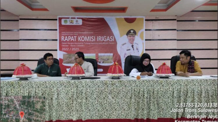 Rapat Komisi Irigasi Luwu Timur Telurkan Dua Kesepakan