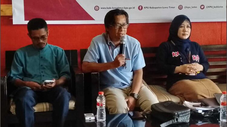 Sudah Berjalan, Pendaftaran PPK di KPUD Lutim Hingga 29 November
