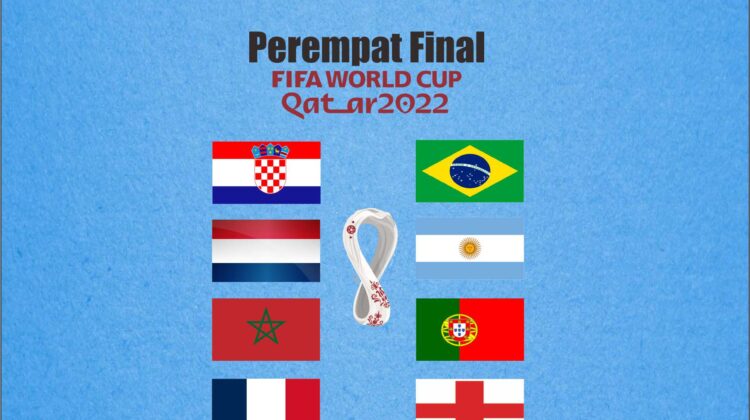 Peta Kekuatan 8 Negara Lolos Perempat Final PD 2022