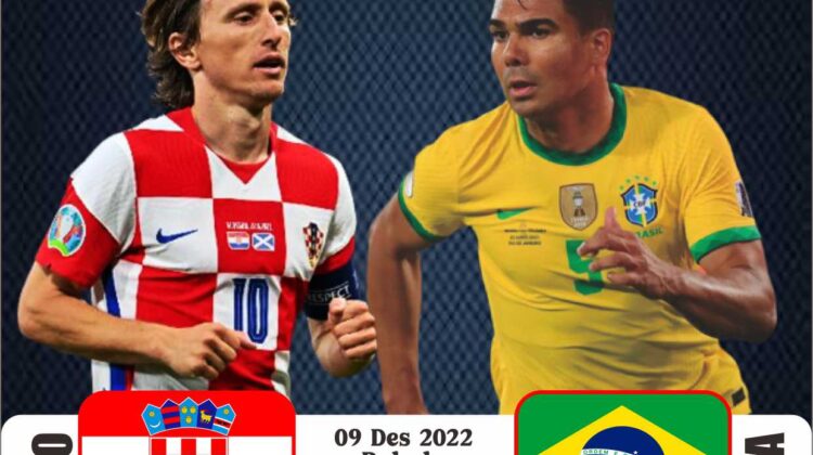 Head To Head Brasil vs Kroasia, Tim Samba Tak Pernah Kalah