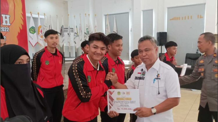 Atlit dan Pelatih Porprov Lutim Terima Bonus, Jumlahnya 462,5 Juta