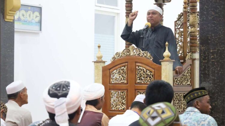 Bupati Lutim Ajak Warga Balantang Giatkan Bersedekah