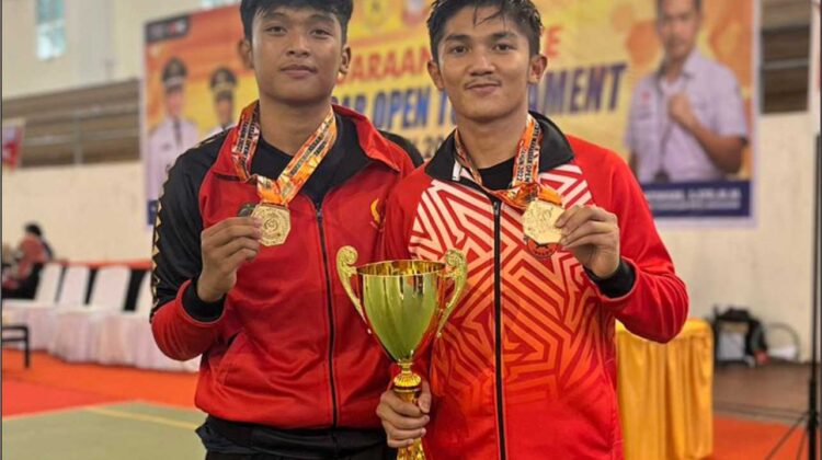 Dua Putra Luwu Timur Juara di Kejuaran Karate Makassar Open