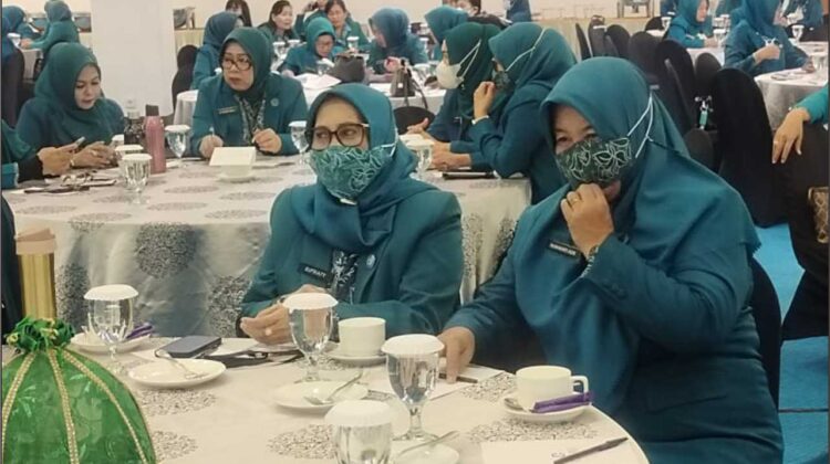 Di Rakorda, Pengurus TP-PKK Diminta Perkuat Sinergitas Antar Tetangga
