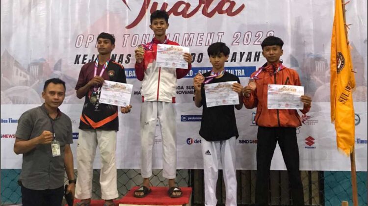 15 Atlit Taekwondo Luwu Timur Wakili Sulawesi Untuk Kejurnas