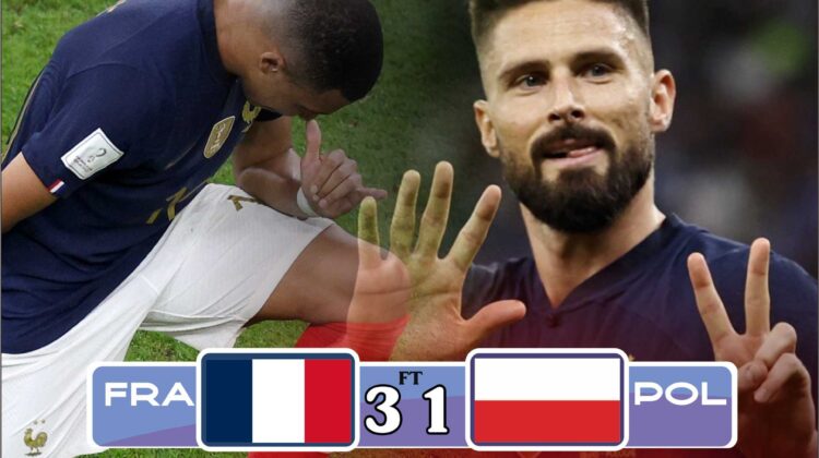 Perancis Susul Belanda dan Argentina ke Babak 8 Besar Piala Dunia 2022