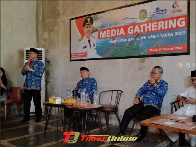 
					Di Media Gathering Kominfo-SP, Bupati Lutim Ungkap Pers Pilar Ke-empat Demokrasi