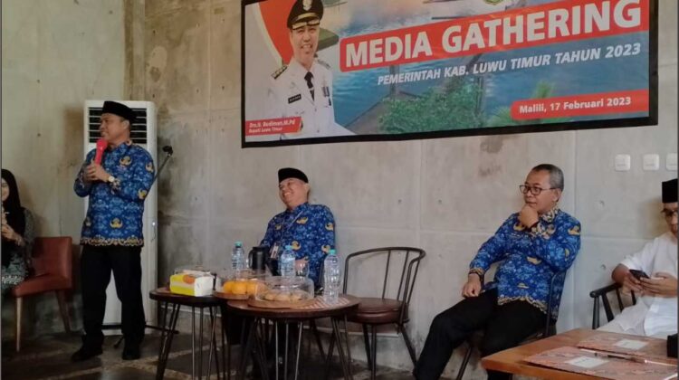 Di Media Gathering Kominfo-SP, Bupati Lutim Ungkap Pers Pilar Ke-empat Demokrasi
