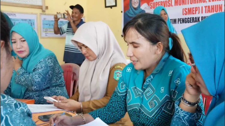 Pekan Kedua SMEP, TP PKK Lutim Sambangi Tiga Desa di Kecamatan Tomoni Timur