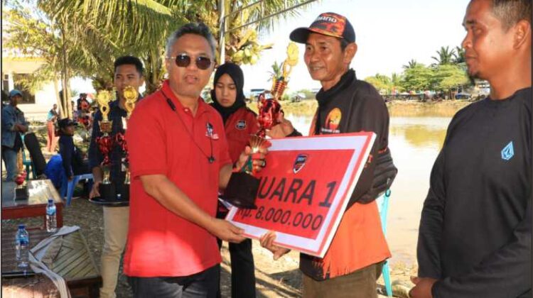 Budiman Tutup Lomba Mancing di Mangkutana