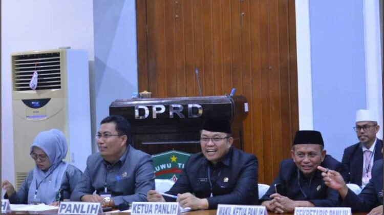 DPRD Lutim Gelar Paripurna Pemilihan Wakil Bupati Luwu Timur