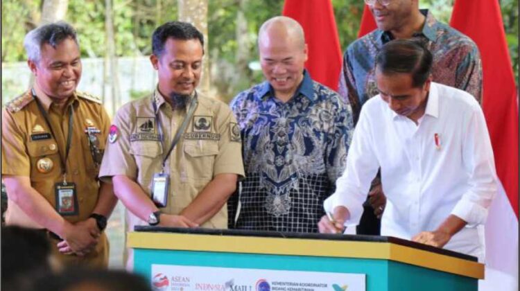 Bupati Saksikan Presiden RI Resmikan Taman Kehati Sawerigading Wallacea