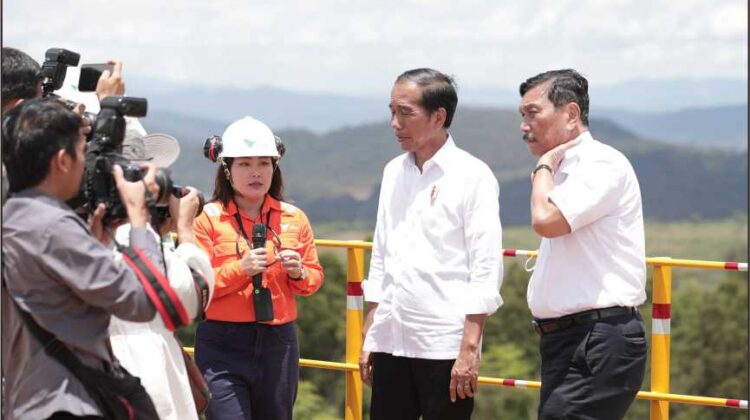 Foto : Kunjungan Presiden Jokowi ke PT. Vale Indonesia