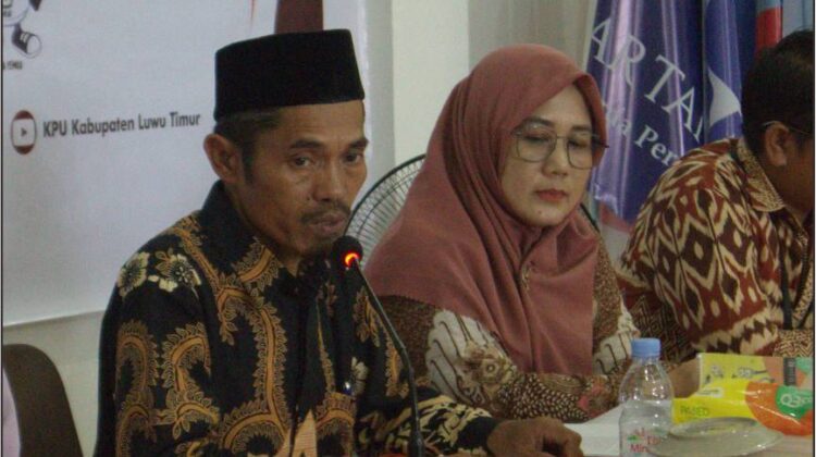 Daftar Bacaleg Beredar, KPUD Luwu Timur : Itu Bukan Produk Kami