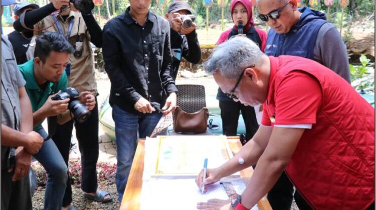 Objek Wisata Laa Waa Diresmikan, Bupati : Destinasi Wisata Baru di Lutim
