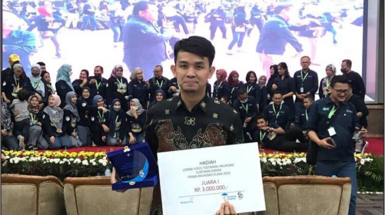 Puskemas Mahalona Sabet Juara I Lomba Video Testimoni Imunisasi Suntikan Ganda tingkat Nasional