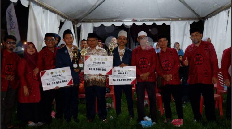Kafilah Kabupaten Luwu Timur Juara Umum 5 pada STQH XXXIII Tingkat Sulsel