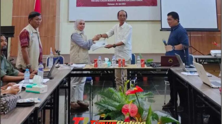 Kabid Kebudayaan Disdikbud Buka Sidang Penetapan Cagar Budaya Peringkat Kabupaten Luwu Timur