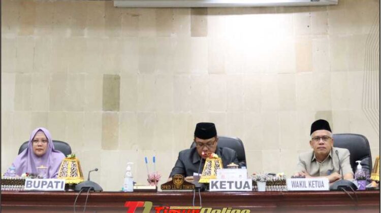 DPRD Lutim Gelar Paripurna Usul Pemberhentian Andi Surono