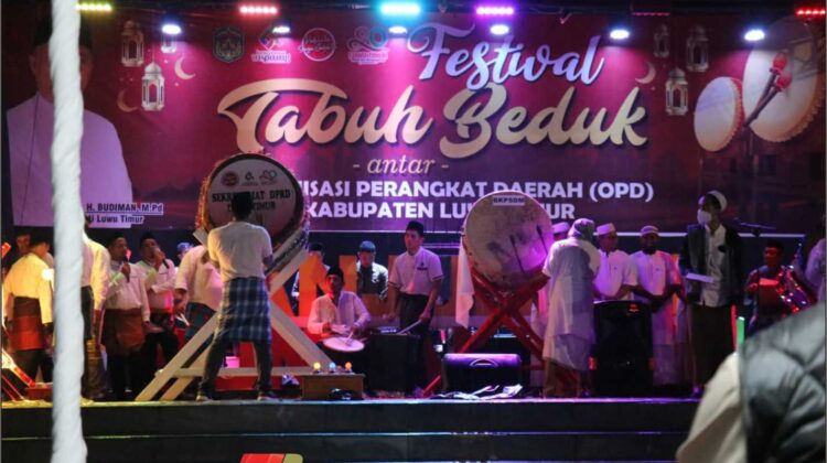Kecamatan Malili Juara Satu Festival Beduk Malam Takbiran