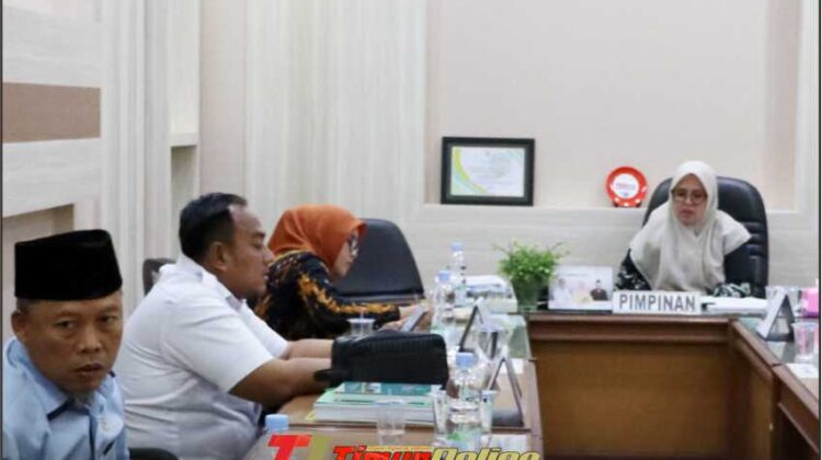 FOTO : Rapat Komisi I DPRD Luwu Timur Terkait Proker Tahun 2023