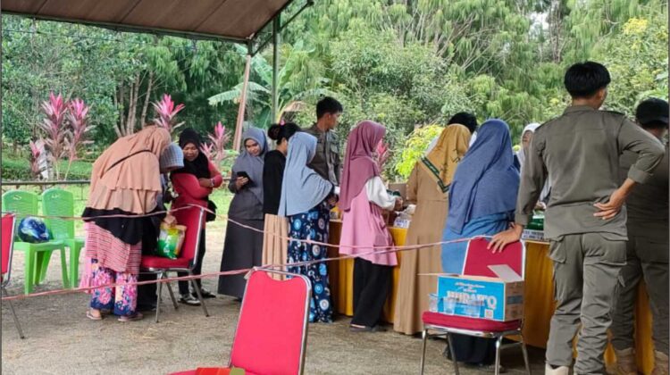 Pangan Murah Dinas Pertanian Lutim Ramai Pembeli