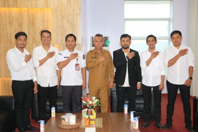 
					Bupati Budiman Terima Kunjungan Silaturahmi Komisioner KPUD Luwu Timur Terpilih