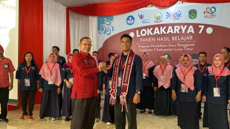 Plt. Disdikbud Lutim Buka Lokakarya Angkatan Ketujuh Calon Guru Penggerak dan Festival Panen Hasil Belajar