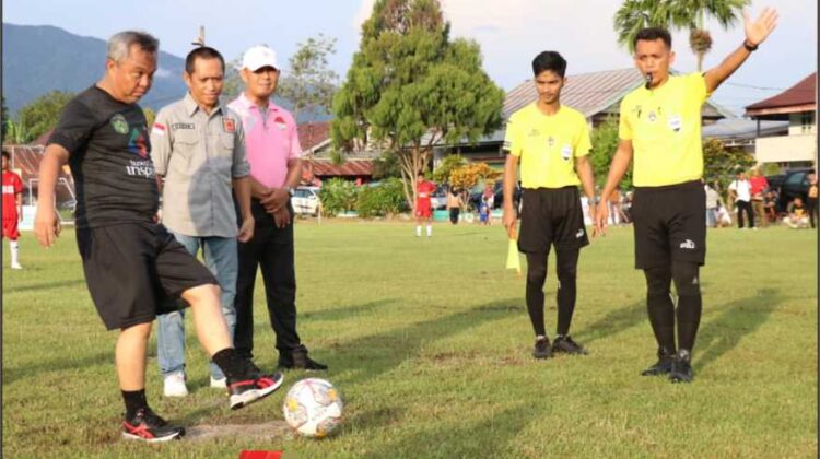 Bupati Lutim : Kajari Cup Ajang Pencarian Bibit Atlit Sepak Bola